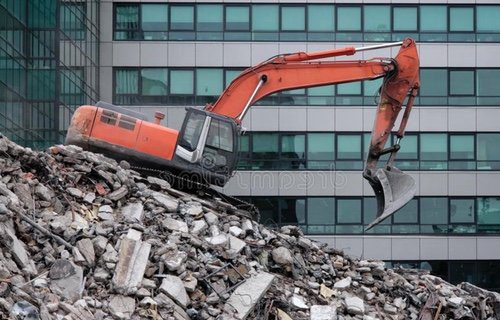 Demolition About asbestos